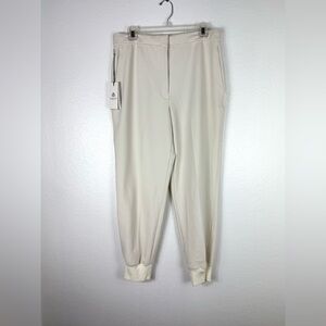 Aritzia babaton Cream jogger Pants size 12